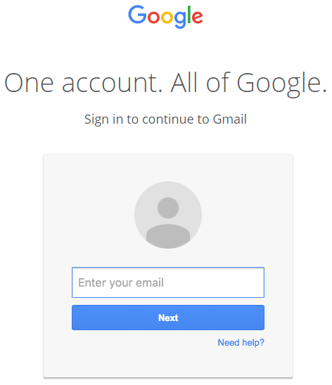 GMail data URI phishing sign-in page