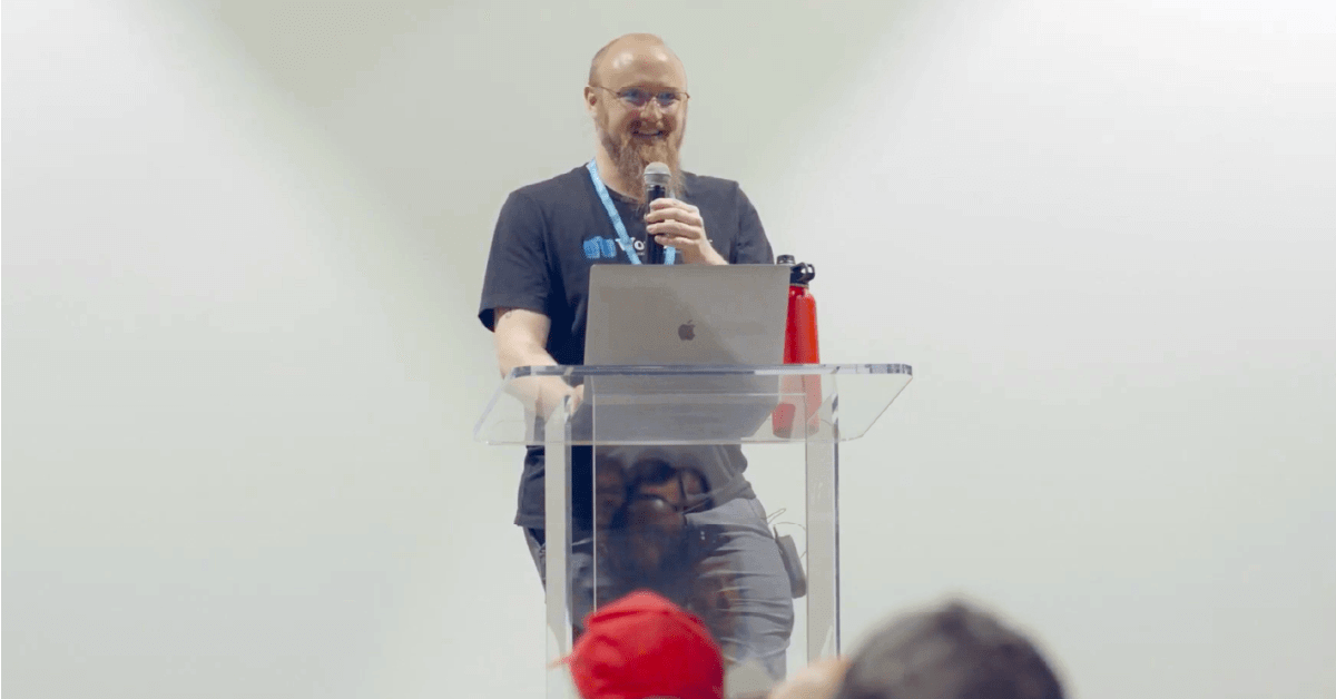 Ram Gall speaking at WordCamp Phoenix 2020