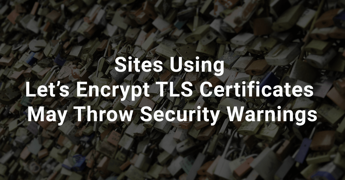 Let's Encrypt Revoking Certificates