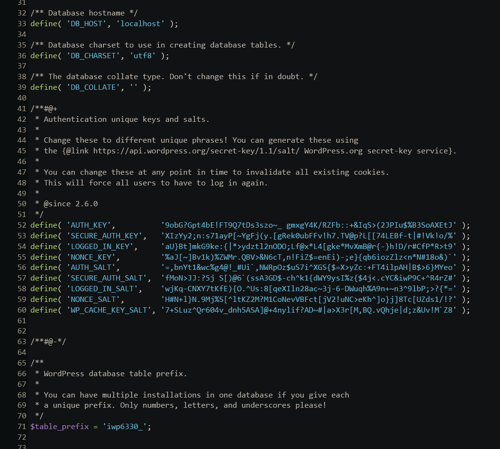 Wordpress Hostname Stored in What Table