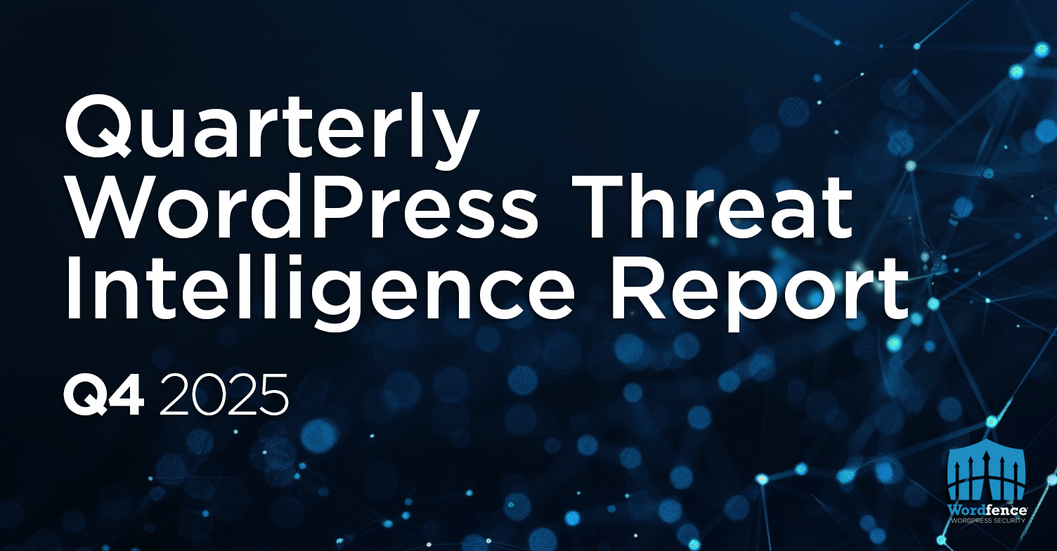 Quarterly WordPress Threat Intelligence Report – Q4 2025