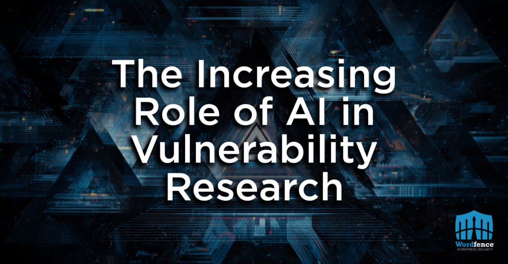 The Increasing Role of AI in Vulnerability Research 